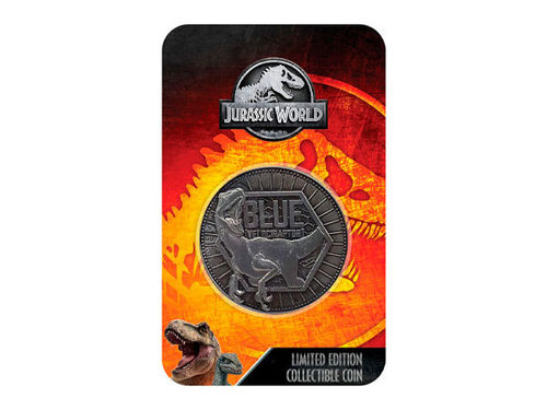 Jurassic World Collectable Coin Blue Limited Edition