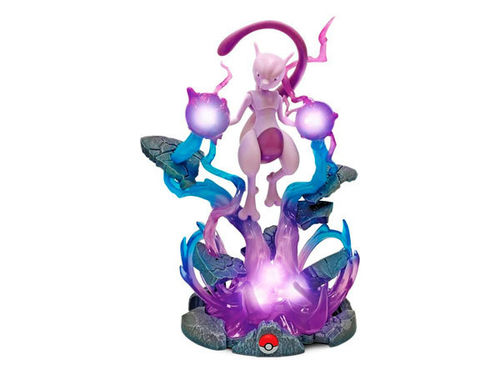 Pokémon Light-Up Deluxe Mewtwo -Figure
