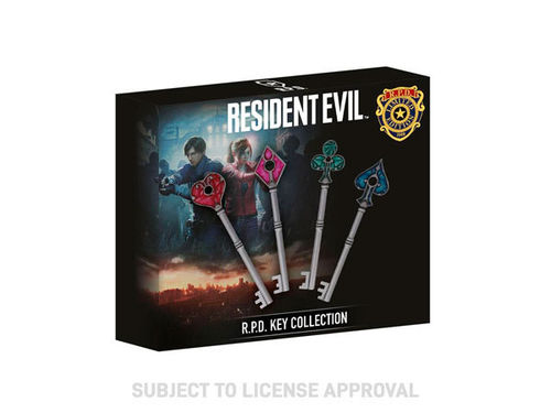 Resident Evil 2 1/1 R.P.D Key Collection
