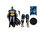 DC Gaming Build A Action Figure Batman (Arkham City) -Figuuri