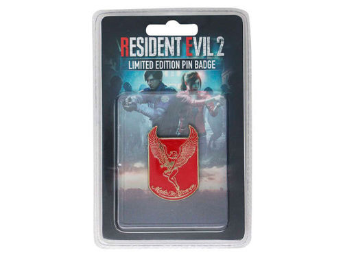 Resident Evil 2 XL Premium Pin Badge 25th Anniversary Limited Edition