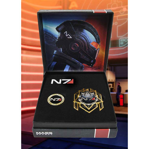 Mass Effect Pin Badge N7 Premium Box